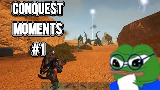 Conquest Moments #1 | Official PvP | ARK Survival Evolved Gameplay screenshot 1