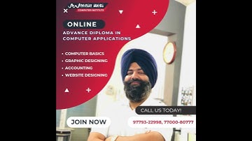 Learn Advanced Diploma in Computer Applications #ADCAatAkashwebs #akashwebs#digitalmarketing #job