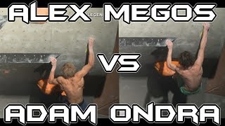 Alex Megos vs Adam Ondra  La Sportiva Legends Only 2014 Comparison