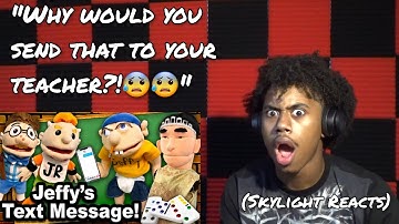 They Sent Him A Risky Text! | SML Movie: Jeff