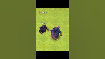 Pekka Level 1 to Max With Animation & Cost - COC | #clashofclans #cocshorts #shorts