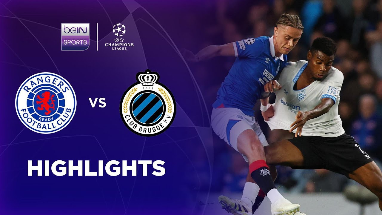 ไฮไลท์ฟุตบอล เรนเจอร์ส 1-3 คลับ บรูช | ไฮไลต์ ยูฟ่า แชมเปี้ยนส์ ลีก Champions League 25/26