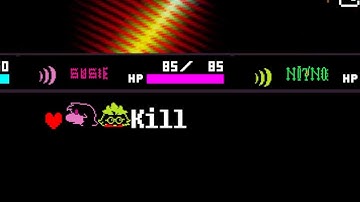 (Semi Spoilers!) Noyno Extra Detail When YOU Attack Susie - RIBBIT! A Deltarune MOD by TheMaximus!