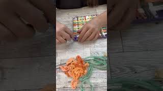 How To Loom Weave A Potholder Or Coaster