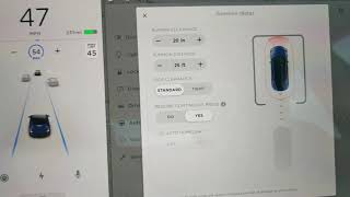 In this short video i detail the new software update to tesla model 3
that introduced summon and show settings.