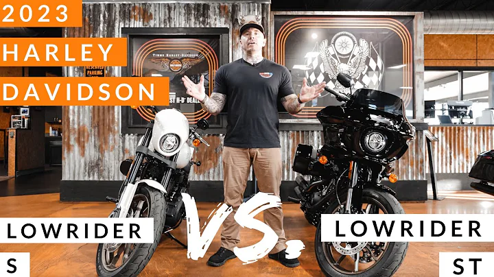 Harley Davidson Lowrider ST VS. Lowrider S