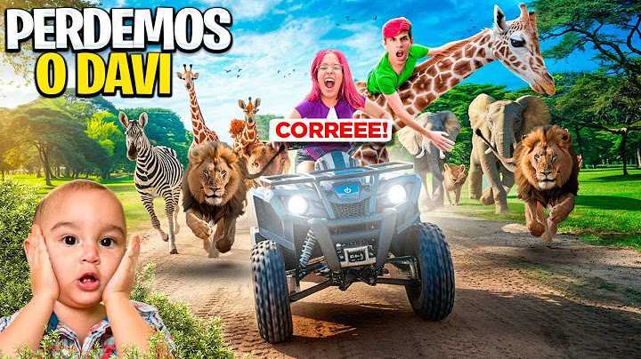 PERDEMOS O DAVI EM UM ZOOLÓGICO *encontramos ele?