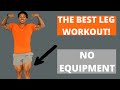 BEST HOME LEG WORKOUT! NO EQUIPMENT | AUSTIN DOTSON