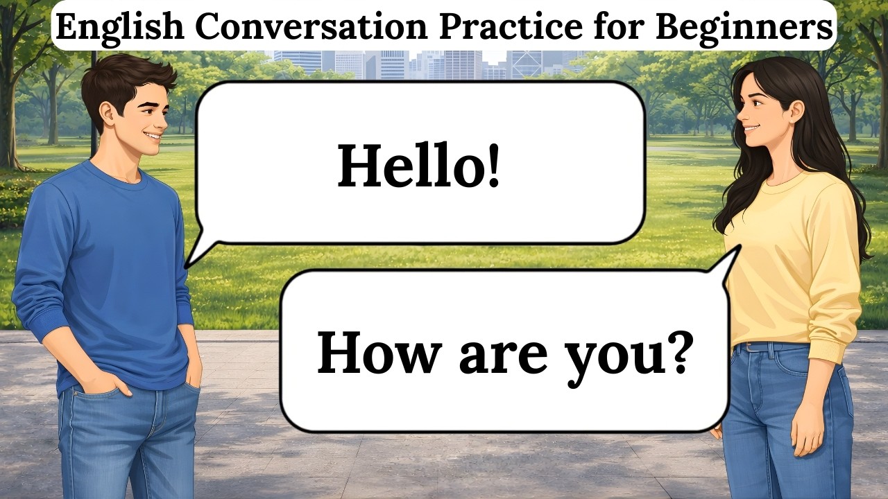 ✅ English Speaking Practice | Easy Daily Conversations for Beginners | Learn English
