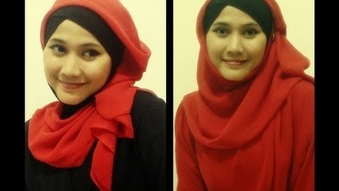 Tutorial Hijab Modern Paris Drapery (2 in 1 - Casual and Formal) by Didowardah - Part #7