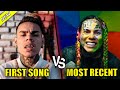 RAPPERS FIRST SONG VS RAPPERS MOST RECENT SONG 2020