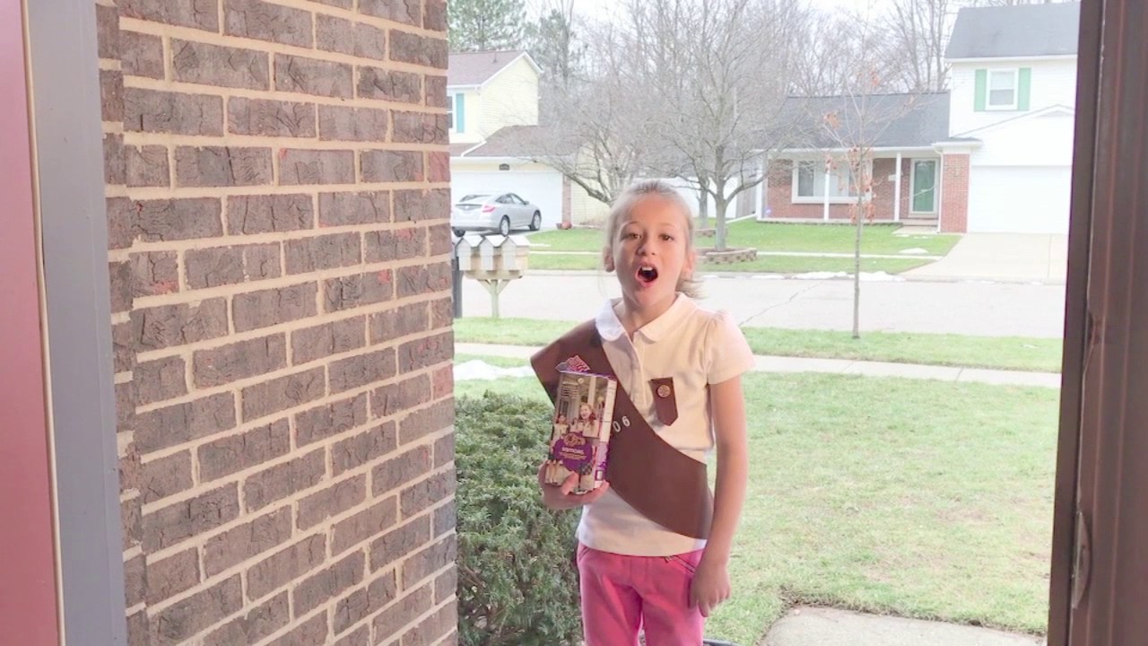 Starving Girl Scout Cookie Parody Youtube 