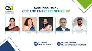 Panel Discussion: CSR and Entrepreneurship at 3rd Edition CSRNOW Summit 2026