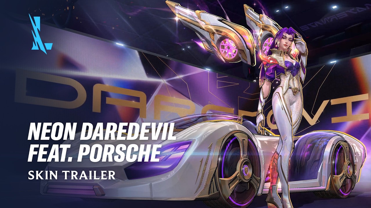 Neon Daredevil feat. Porsche | Skin Trailer - League of Legends: Wild Rift