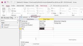 Product management software in Microsoft Access || Inventory management system in Access#access
