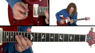 Robben Ford Guitar Lesson - Blues Shufflin' in A Performance - Solo Revolution: Diminished Lines chords