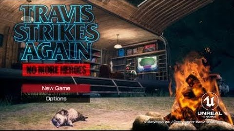 Travis Strikes Again: No More Heroes Complete Edition Opening cinematic