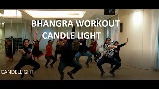 BHANGRA WORKOUT ON CANDLE LIGHT | BHANGRA STEPS | BHANGRA CLUB