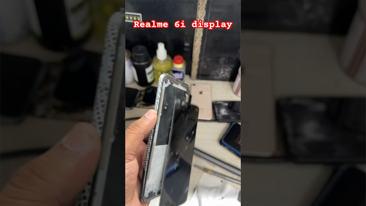Realme 6i broken Display change ASMR 