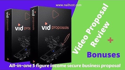 Vidproposal Demo & Review: Do not buy until Watch It.