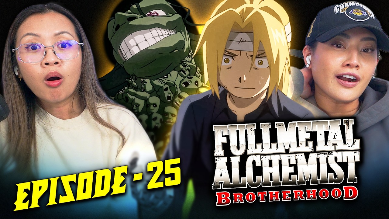 INSIDE GLUTTONY?! Fullmetal Alchemist: Brotherhood Episode 25 (DUB) | Reaction & Review