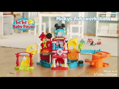YouTube VTech - Flitzer Baby Babyspielzeug, Mickys Tut Autowerkstatt, Kind - Tut 80-534804 Spielzeugauto,