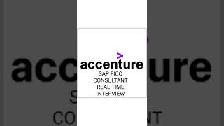 SAP FICO Consultant Accenture Interview Questions