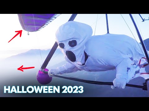 Flying In Halloween Costumes & More | People Are Awesome