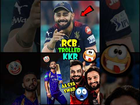 RCB Takes Revenge 🥶 RCB vs KKR 🔥 #ipl2026 #shorts