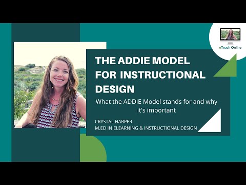 Video: Chi ha creato il modello Addie?