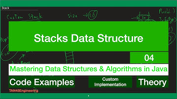 #04 Stack Data Structure | Theory & Code Example | Java | DSA Coding Series