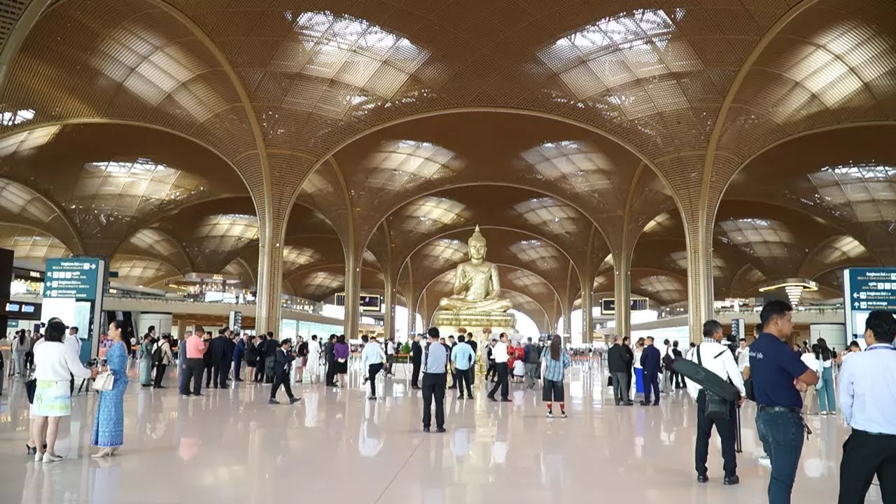 អាកាសយានដ្ឋានអន្តរជាតិតេជោបង្ហាញពី​ការរីកចម្រើននៃវិស័យអាកាសចរណ៍កម្ពុជា