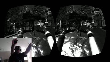 Zombies on the Holodeck with Oculus Rift and Razer Hydra