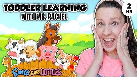 Leerzame video voor peuters en kleuters met juf Rachel - Leer vormen, letters, cijfers, kleuren e...