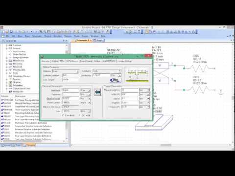 Microwave Office: Common & differential signals, even & odd modes, and coupled microstrip line pairs