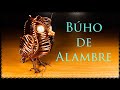 Cómo Hacer un Búho de Alambre Parte 1