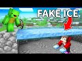 JJ Use FAKE ICE To Prank Mikey in Minecraft - Maizen