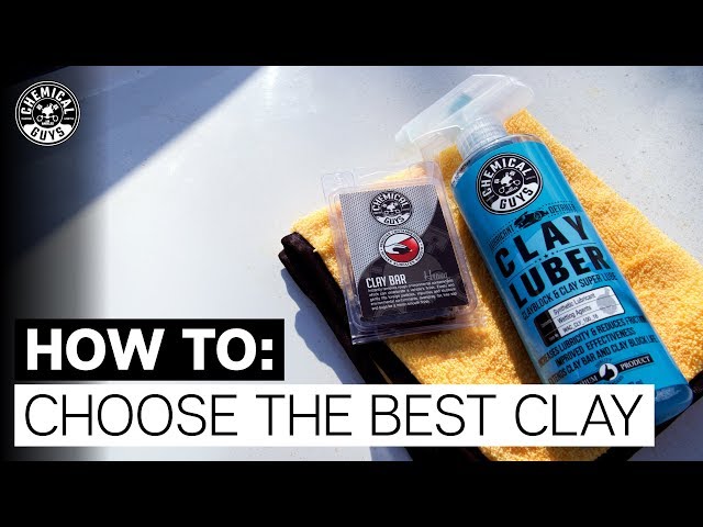 How To Choose The Right Clay Bar For You! - Chemical Guys 