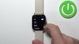 Amazfit GTS 3 - How To Create Alarm Clock screenshot 5