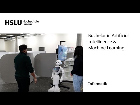 Bachelor in Artificial Intelligence & Machine Learning - video from Hochschule Luzern