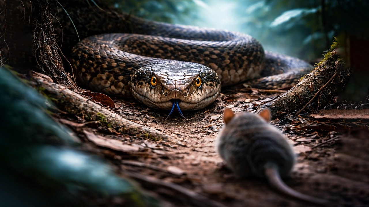 Cómo una Serpiente Te Localiza sin Verte-Un Solo Error Frente a una Serpiente!