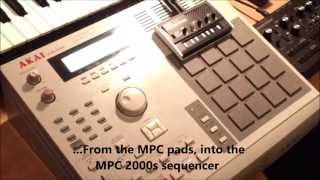 Hybrid MPC-Ableton Live 9 setup: quick studio tour (plus new track)