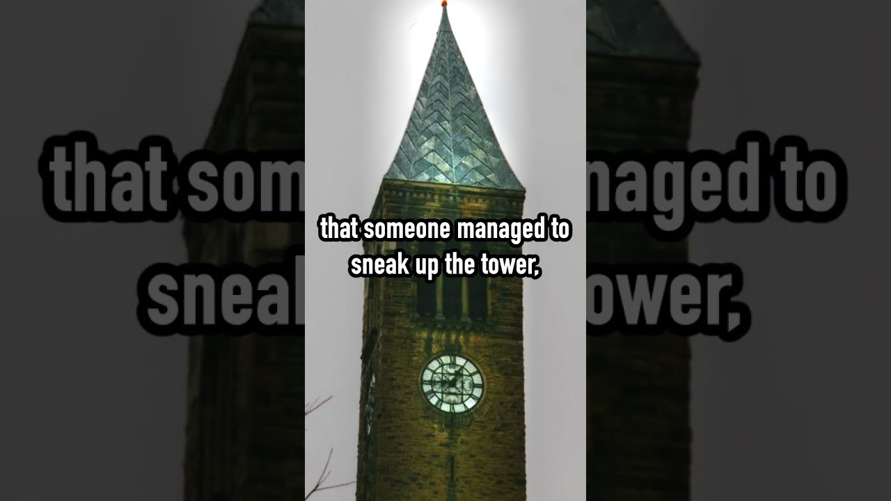 The Unsolved Mystery of the Pumpkin Impaled on Cornell’s 173-Foot Tower