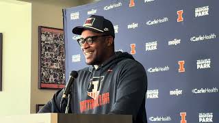 Illinois Defensive Coordinator Aaron Henry Pre-Rutgers Media Conference - Oct. 27, 2025