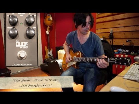 J. Rockett "The Dude" overdrive, demo by Pete Thorn