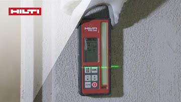 Hilti PR 30-HVSG – Método de transferencia de alturas