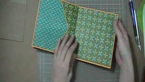 Envelope Mini Album Tutorial (Part 2) Adding the Paper