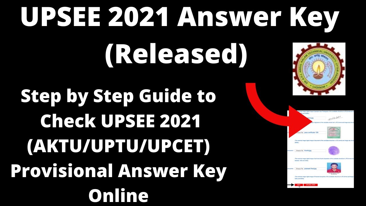 UPSEE 2021 Answer Key (Released) - How to Check Officially ICMR JRF 2021 Answer Key Online Mode