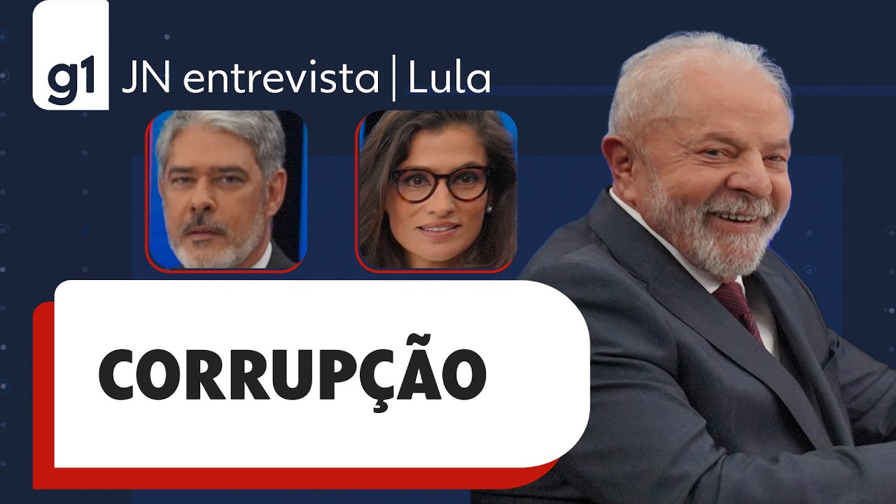 Lula responde a pergunta sobre corrupção em entrevista ao JN | Jornal ...