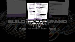 Music Marketing Plan Template for Indie Artist